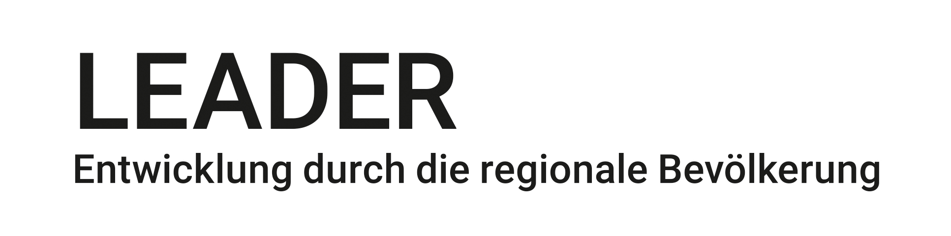 LEADER – Entwicklung durch die regionale Bevölkerung